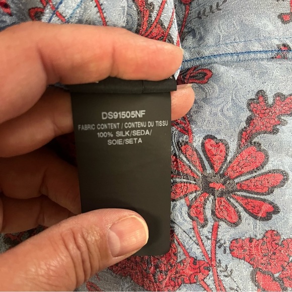 Derek Lam silk button down short sleeve women’s size 0 - Picture 13 of 14